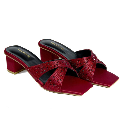 Women Formal Block Heel - 75095S - Block Heel - Walkeaze